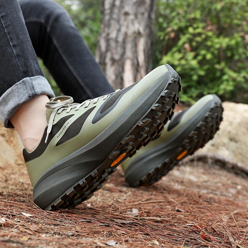 Men's Hot-Selling Non-Slip Waterproof Hiking Shoes - Cushioned Off-Road Running Sneakers for Outdoor Sports