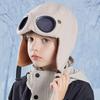 Neck Protection Children Glasses Hat Buckle Windproof Head Cover Warm Cap With Goggles  Winter
