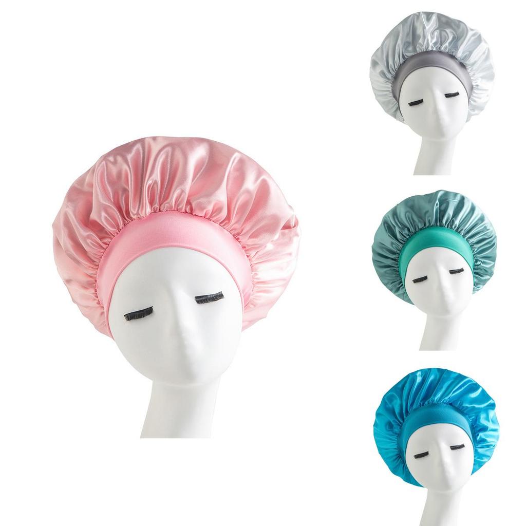 Duschhaube aus Polyester mit atmungsaktivem, wasserdichtem Design für Spa- und Salongebrauch