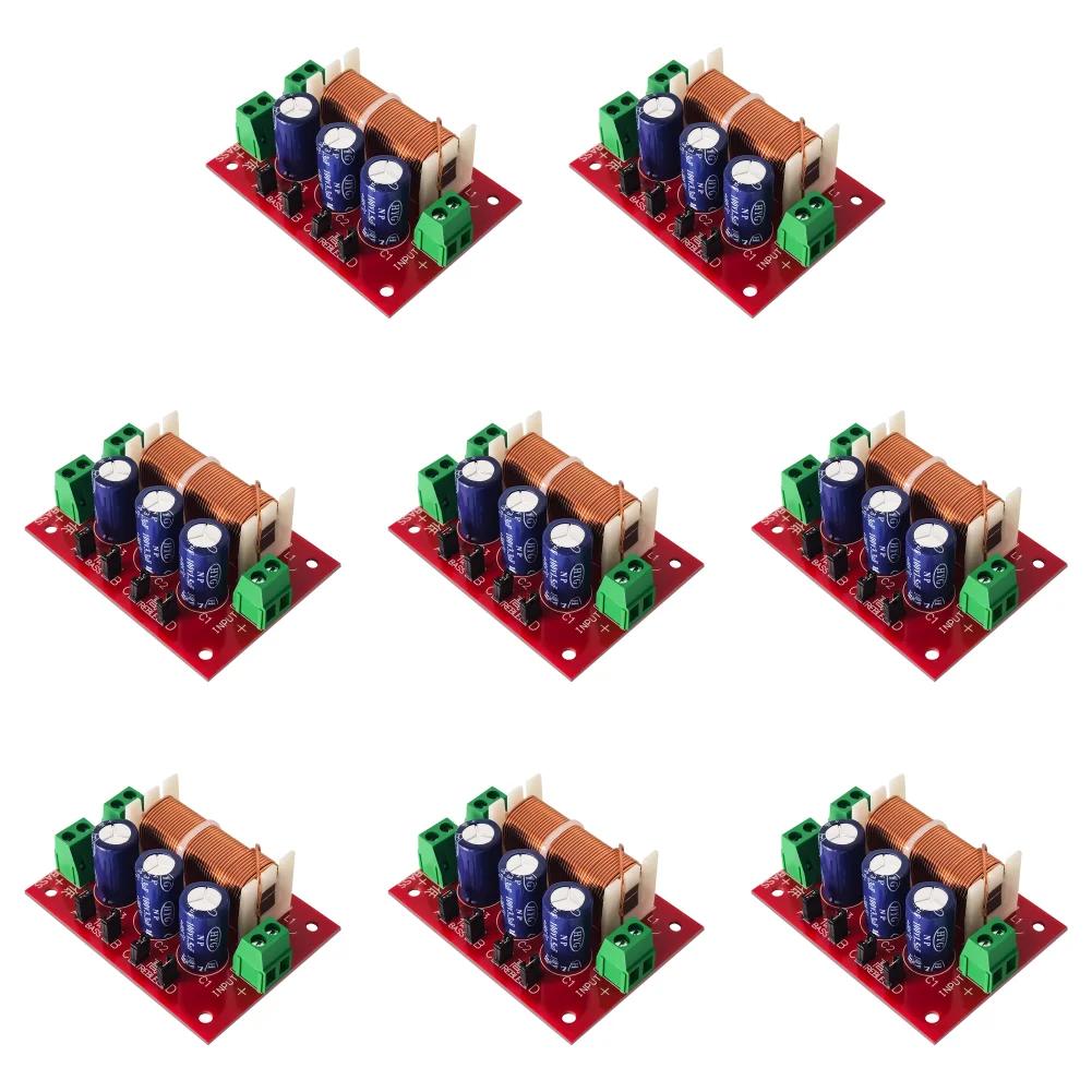 Y-2088 2-Wege Frequenzweiche Modul 400W Audio Lautsprecher Frequenzteiler Einstellbar Voller Bereich Höhen Bässe Schweißfrei