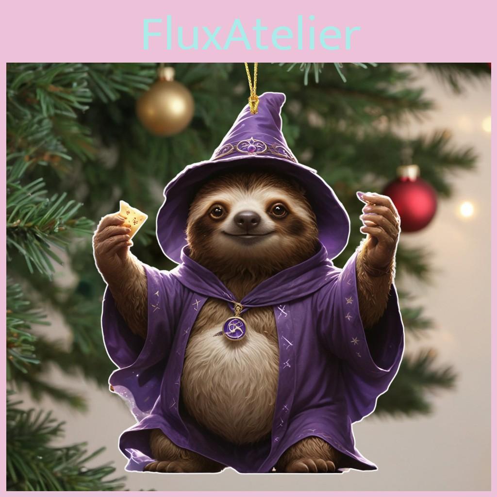 Cartoon Raccoon Cute Pattern Acrylic Pendant For Car Decoration Accessories