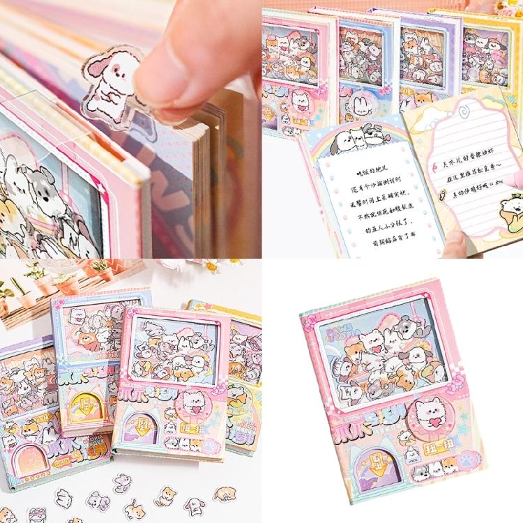 Gachapon Machine Notepads Pocket Journal 160 Pages Cartoon Planner For Daily Journaling Sketching Note Taking