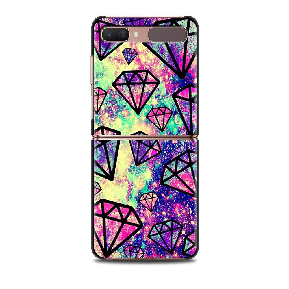 Etui Na Telefon Zflip4 Dla Samsung Z Flip3 5G z flip 3 5G zFlip Pokrowiec Muszla Na Telefon Komórkowy Caso Telefon Komórkowy Fundas Mama Królowa Księżniczka