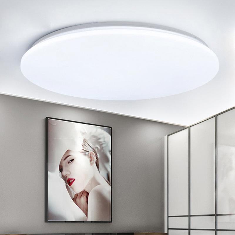 Ultra-Thin Round LED Ceiling Light for Living Room, Bedroom, Office, or Balcony