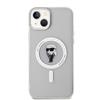 Karl Lagerfeld KLHMP15MHFCKNOT iPhone 15 Plus / 14 Plus 6.7" Transparent Hardcase IML Ikonik MagSafe