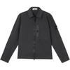 STONE ISLAND Washed Vintage Zip Jacket Men Jackets Carbon-Black K1S151200032S00WN-V0165