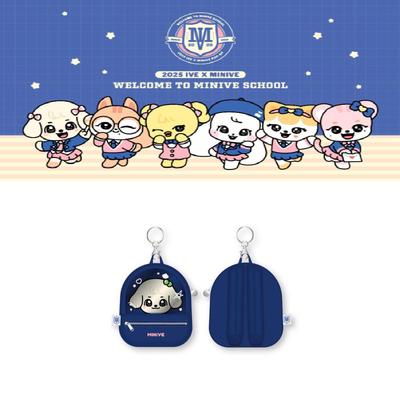 2025 IVE X MINIVE POP-UP Welcome To MINIVE School PVC Pouch