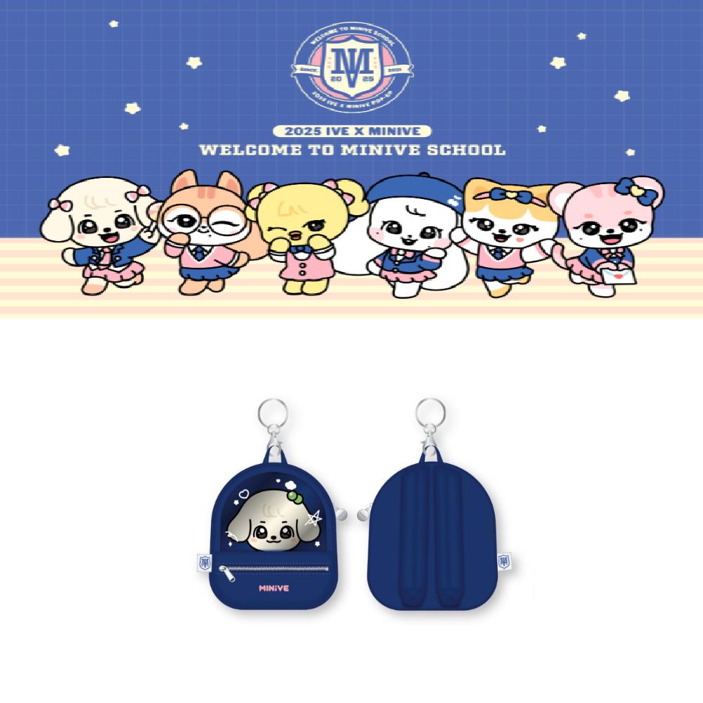 Pre-order 2025 IVE X MINIVE POP-UP Welcome to MINIVE School PVC Pouch