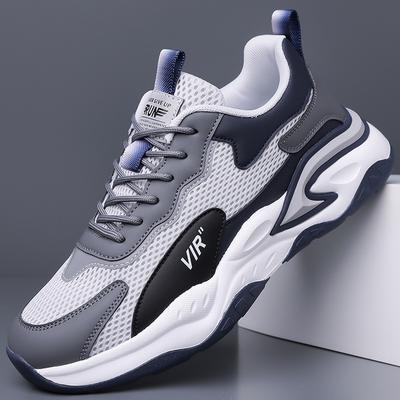 Herrenschuhe 2025 Mesh Sommer neue Sportschuhe Herren atmungsaktiv leicht lässig Trend Dad Shoes 2025