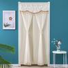with Strap Bedroom Partition Sheer Curtain Double Layer Entrance Curtain  Summer