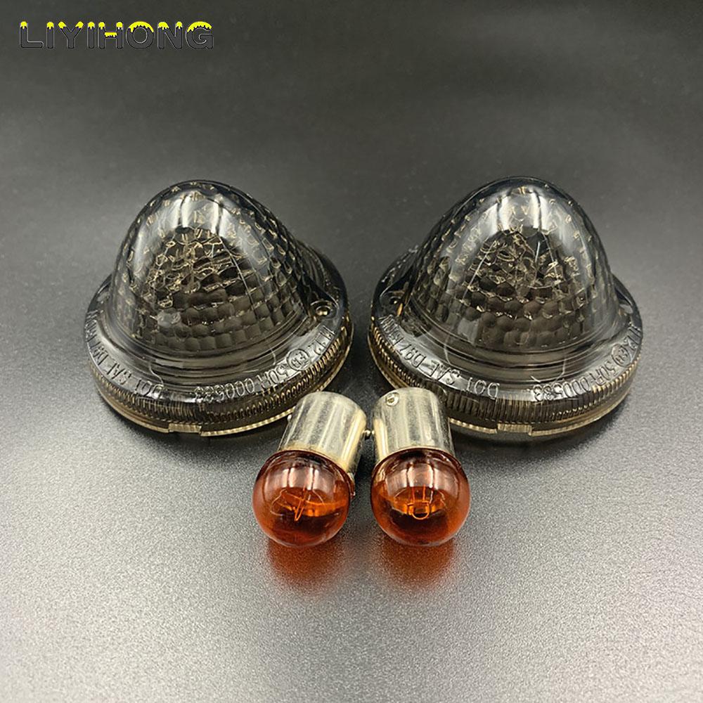 Artudatech TailLight Turn Signals Cover Bulbs For Triumph Bonneville SE T100 2009 Motorcycle Accessories Parts Smoke Lens 1