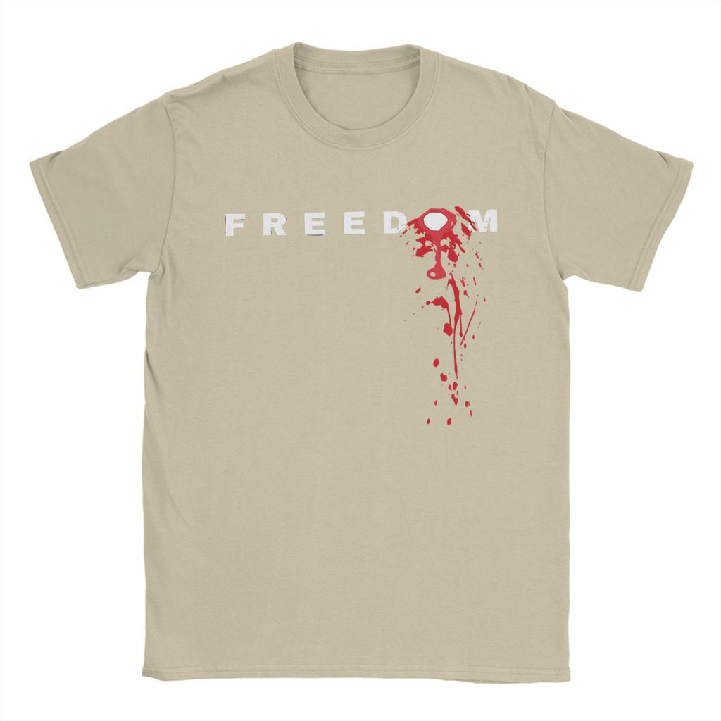 Herren Freiheit Gerechtigkeit für Charlie Kirk T-Shirts Menschenrechte Baumwoll-Tops Lässig Kurzarm O-Ausschnitt T-Shirt Bedrucktes T-Shirt