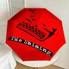1PC The Shining Umbrella-8-Rib Reinforced, Automatic Open, Lightweight & Durable, Cute Fashion Accessory for Outdoor, D2650