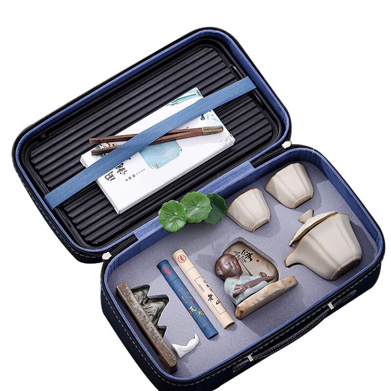 Tao Ding Xuan 11-Piece Chinese Ceramic Tea Set