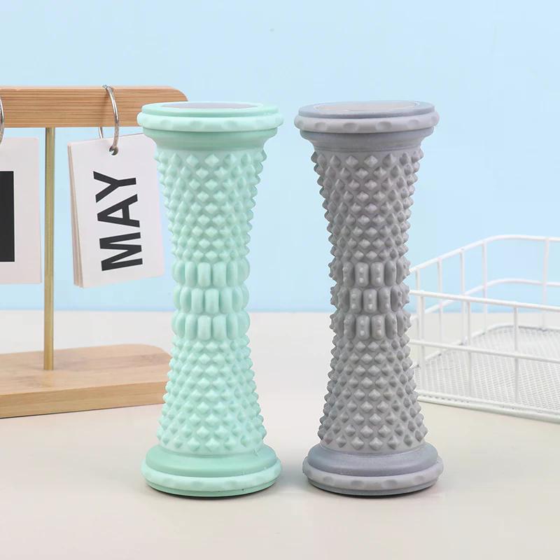 Foot Massager Roller Yoga Massage Ball Plantar Fascia Roller Muscle Relaxation Pain Relief Care Plastic Manual Foot Massager