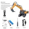 Children's Alloy Excavator Toy Vehicle - Simulation Model for Boys