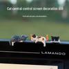 Mini Cartoon Kitten Doll for Car and Office Display