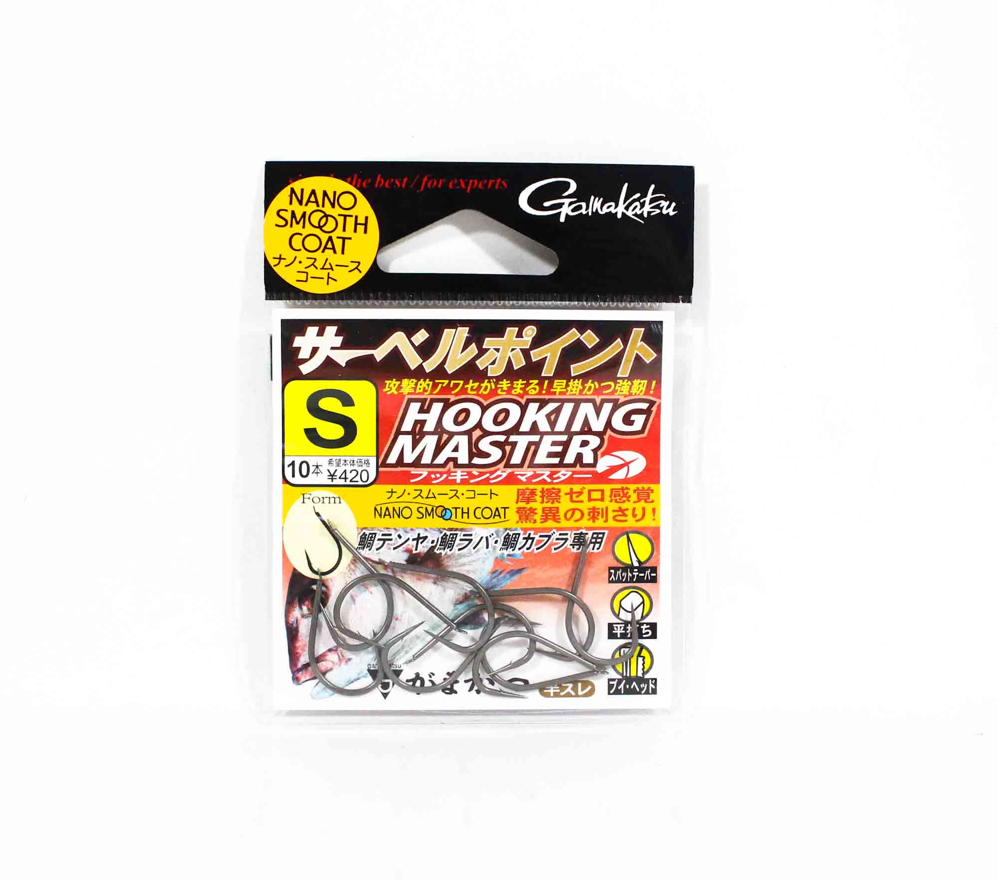 

Gamakatsu 68530 Tenya Assist Hook Hooking Master Stout Размер S (4045)