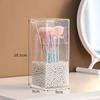 Acrylic Makeup Brush Holder Transparent Beauty Brush Container Vanity Table