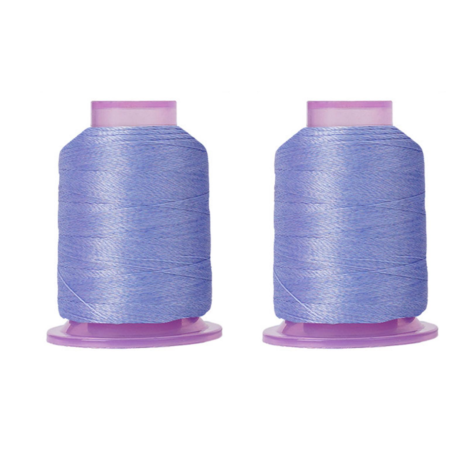 

2 катушки светящихся в темноте швейных ниток, термохромная пряжа, 550 ярдов каждая катушка для швейных машин, ручного шитья, вышивки A