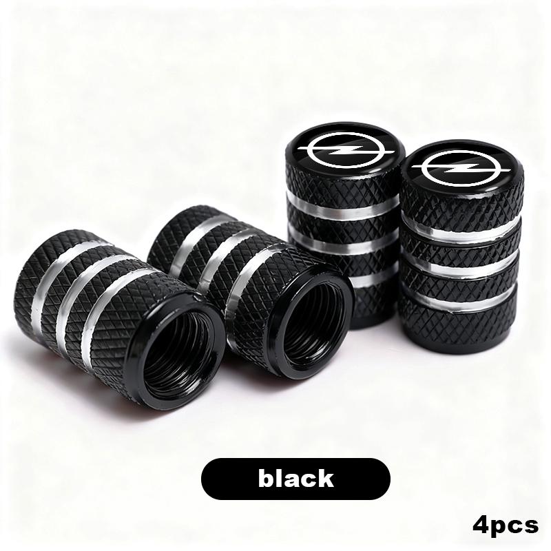 4pcs Car Tire Valve Stems Cap Aluminum Tyre Wheel Stem Air Valve Cover Airdust For Opel Insignia Astra Antara Meriva Zafira H G
