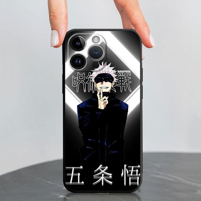 

Чохол Jujutsu Kaisen Gojo Satoru для Apple Iphone 11 Se 8 Plus 7 6s 12 Mini Xs X 13 Pro 14 Pro Max Xr 14 Luxury Tpu Soft Cover iPhone 5 5s SE