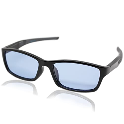 EIGHT TOKYO Polarized Sunglasses for Men and Women, Blue Light Blocking, Made in Japan, Wellington/Boston Style, Lightweight, Light Color, Driving, Bi