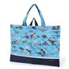 COLORFUL CANDY STYLE Quilted School Bag (with Loops), Water-Repellent, Reflective, Dinosaur World Design, Lightweight, Stain-Resistant, Wrinkle-Resist