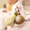 Cute Simulated Fruit Series Apple Banana Cherry Dragon Fruit Doll Pendant Plush Toy Backpack Keychain