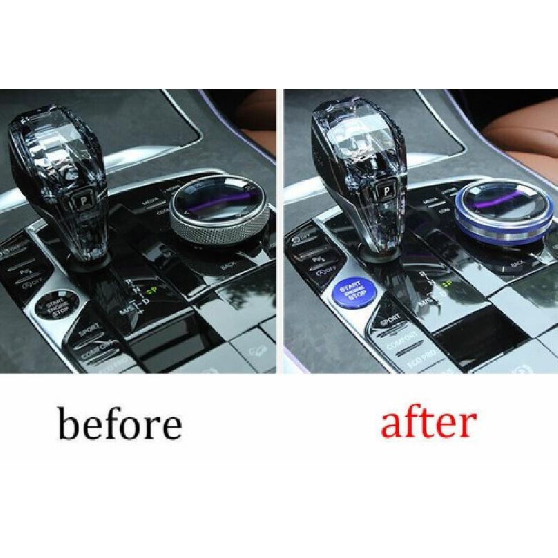 Fit For BMW 3-Series G20 - Blue Aluminum Alloy Car Multimedia Knob Trim