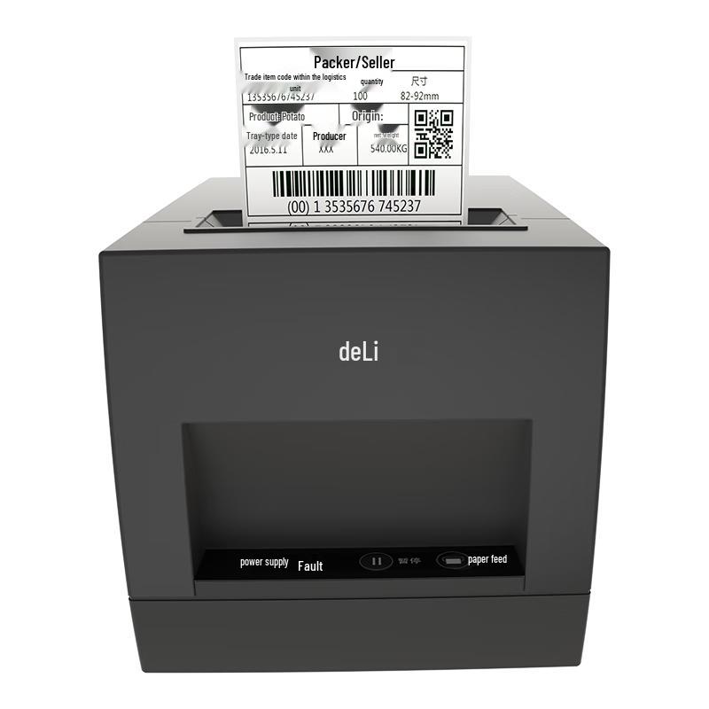 Deli DL-886B 80mm USB Thermal Label Printer