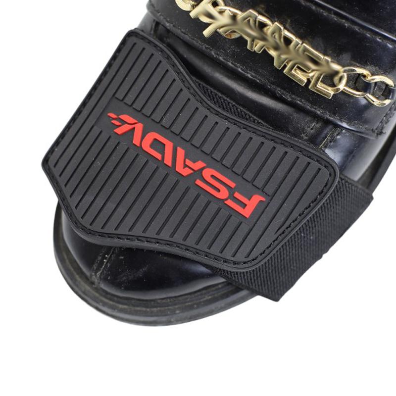 Motorcycle Shift Pad Rubber Boot Protective Cover Adjustable Shifter Shield Anti Slip Pad Shoe Cover Motorcycle Shoe Protection