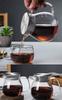 Desirable Jumping Leaf Pot, stovetop safe, with measuring scale, heat-resistant glass, microwave and dishwasher safe, coffee server (660ml teapot)