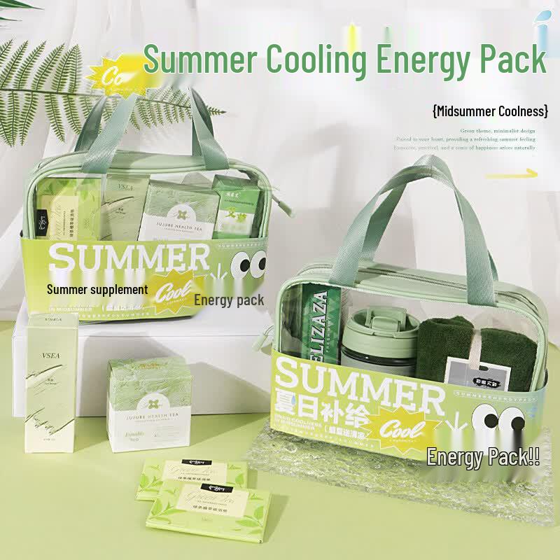 Summer Heat Relief Cooling Cup Gift Set