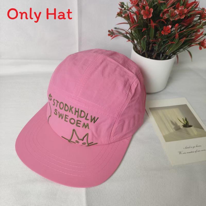 Street Dance Hat With Embroidered Design Summer Lightweight Sun Protection For Teens