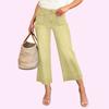 Women's Straight Pants Fashion Casual Pants Nine Point Harlan Pants
