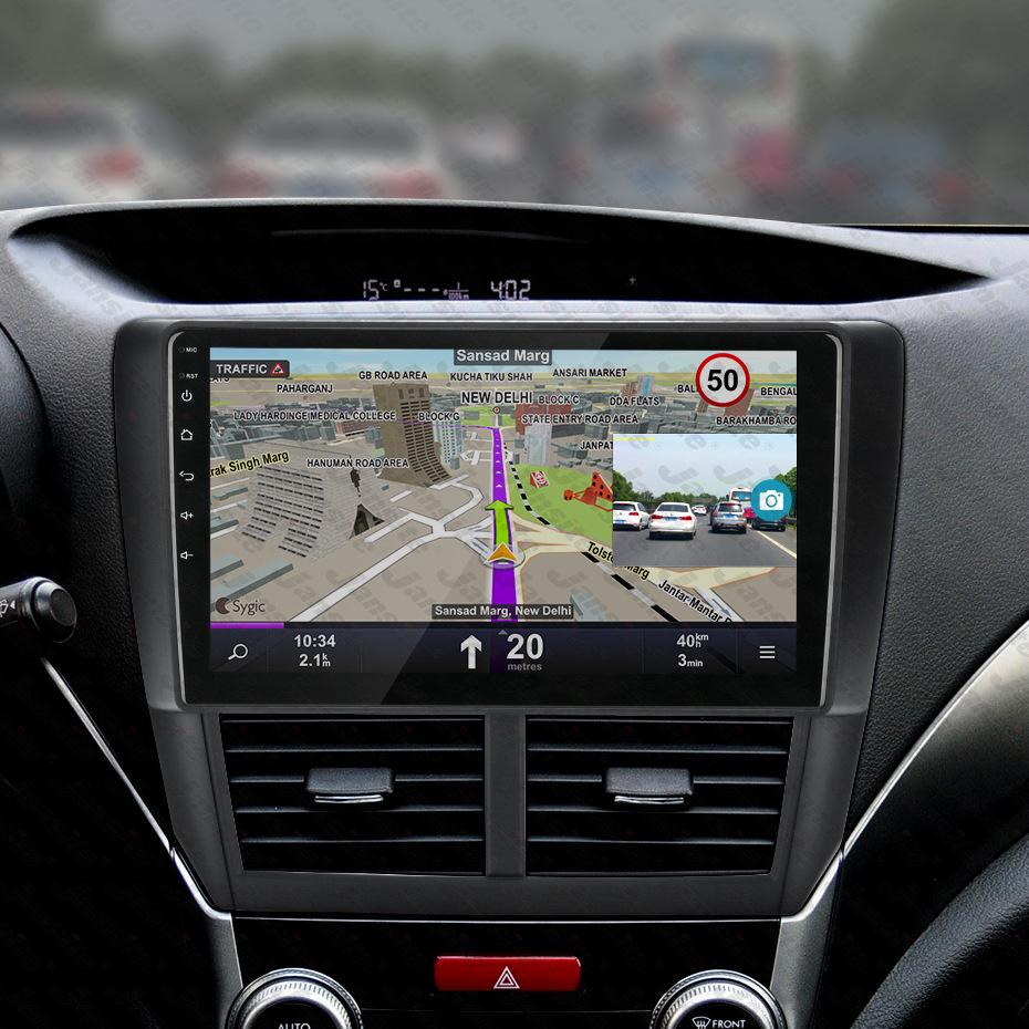 High-Resolution Android USB Dash Cam with ADAS Navigation