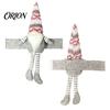 Curtain Buckle for Living Room Christmas Plush Gnome Buckle, Scandinavian Santa Doll Tiebacks, Cute Decor Faceless Dwarf Holdback Fastener Holiday