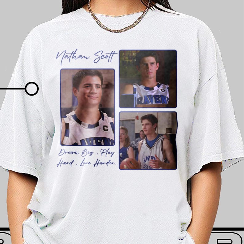 Vintage Nathan Scott TShirt 90s Bootleg Shirt Easter Gift