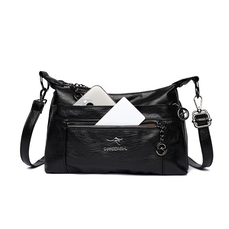 Large Capacity Small Square Bag Mother Bag Women's Shoulder Bag Multi-Layer Crossbody Bag