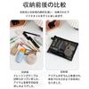 BaraRose Mesh Small Makeup Made of Nylon with Thickened Fine Large Simple for and Small Portable for Business and Everyday Use Large and 2 Pouch,