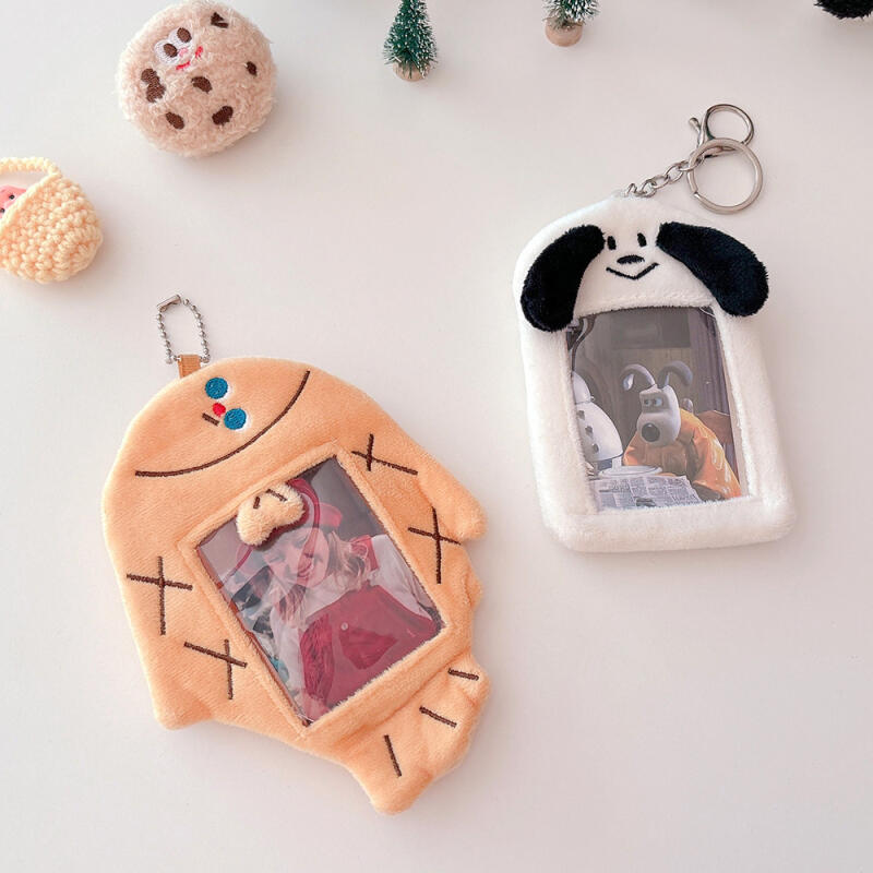 Bungeoppang Puppy Card Photo Storage Case Keychain (1) Bungeoppang