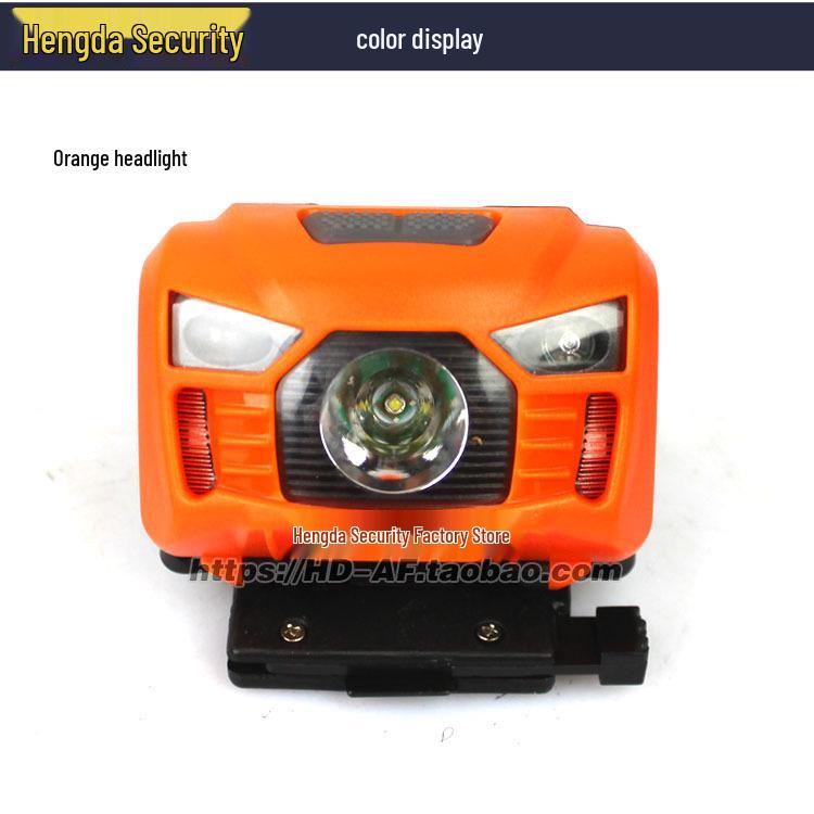 M88 Waterproof USB Rechargeable Headlamp with Mickey Bracket and Hand-Wave Induction Signal Light