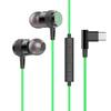 New E-sports Game Wired Earphones K Song Mobile Phone High Sound Quality In-ear Earplugs Wired Earphones