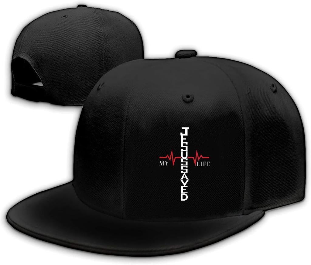 Chef Hat Flat Bill Hats for Men Funny Double Knives Kitchen Adjustable Baseball Cap Snapback Hat for Women