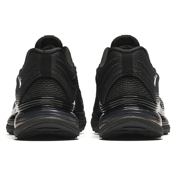 Anta Comfortable Lightweight Shock Absorbing Non-Slip Low-Top Running Shoes Women Sneaker Black 122415501-4
