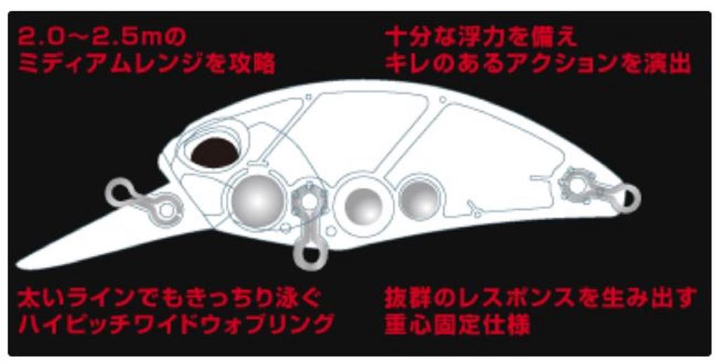 DUO Realis Crank M65 8A Floating Lure CCCZ274 (9056)