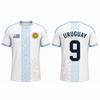 Fashion Uruguay Flag Graphic Football Jersey For Men Summer Trendy 3D Printed Sports T Shirts Loose Breathable Soccer Tees Tops