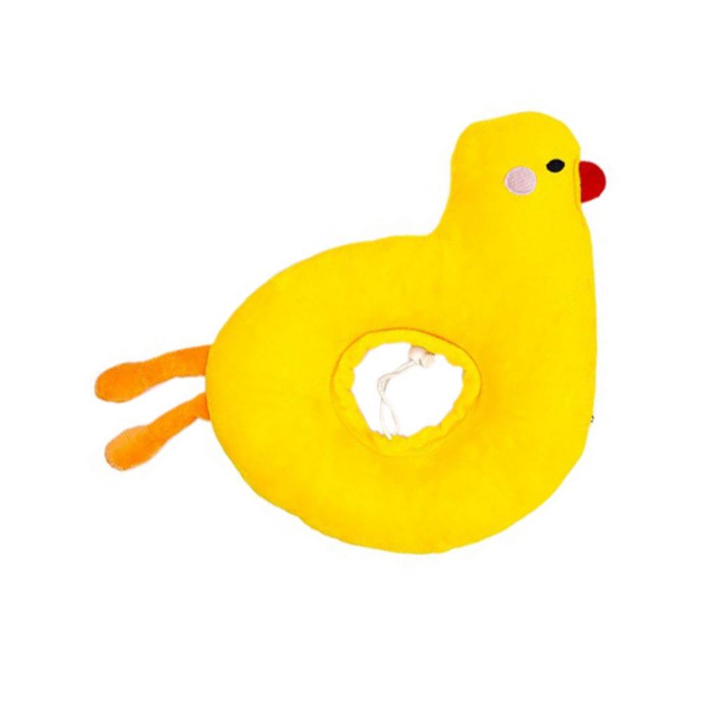 

Cartoon Cat Recovery Collar Chicken/Duck Shape Cat Elizabeth Circle Puppy Protection Collar Winter M