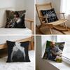 DDayZ Zombie Game Anime Cushion Cover Washed Linen Soft Breathable Decorative Case For Sofa Home Pillow Cover
